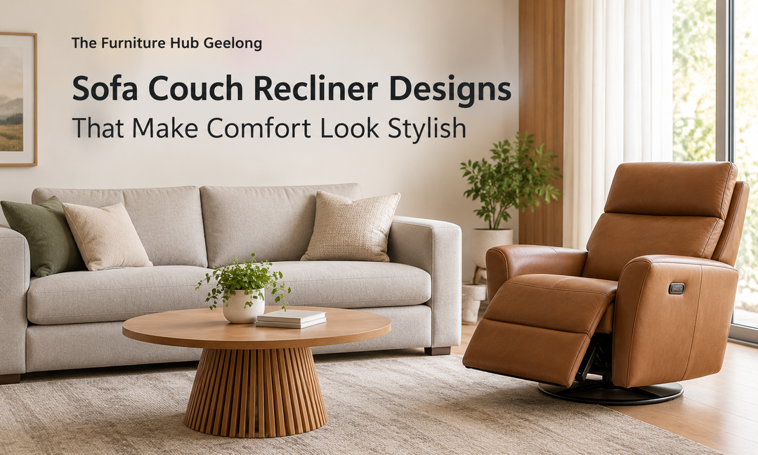 Sofa Couch Recliner Designs That Make Comfort Look Stylish